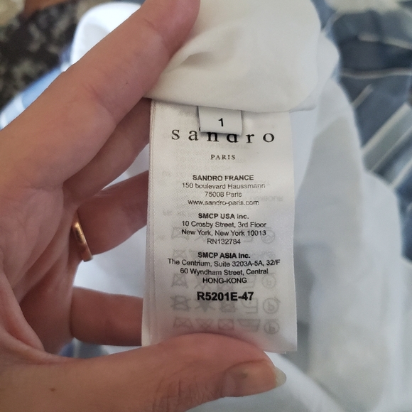 Sandro Cotton Mini Dress - Picture 10 of 15